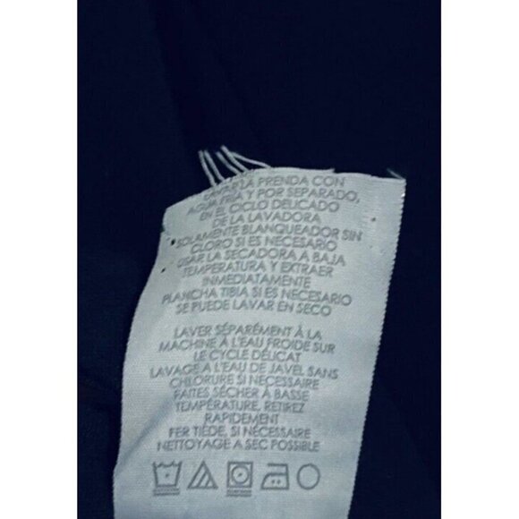 Cabi Womens 4 Abbott Cropped Jacket Ponte Knit Metal Buttons Black 3027 - Picture 10 of 10